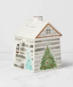 Lenox Balsam Lane Cabin Teapot