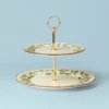 Lenox Holiday 2-Tiered Server Dinnerware