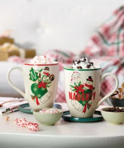 Lenox Holiday 2-Piece Naughty & Nice Mug Set