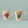 Lenox Holiday 2-Piece Naughty & Nice Mug Set