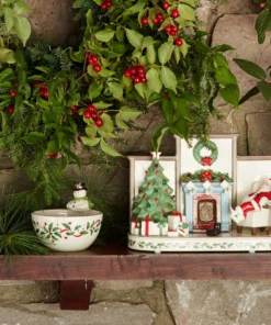 Lenox Holiday Cozy Christmas Light-Up & Musical Decor Décor