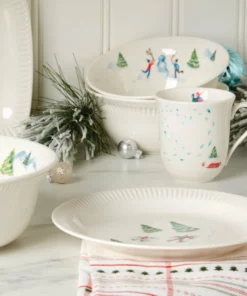 Lenox Profile Snow Day 4-Piece Bowl Set Dinnerware