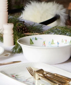 Lenox Dinnerware Profile Snow Day Serving Bowl