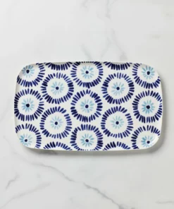 Kate Spade Dinnerware Floral Way Hors D'oeuvre Tray