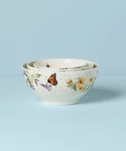 Lenox Butterfly Meadow 3-Piece Bowl Set