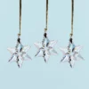 Lenox Mini 3-Piece Optic Snowflake Ornament Set