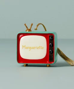 Lenox Personalized Ornaments Retro TV Ornament
