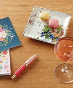 Lenox Autumn Studio 4-Piece Square Party Plate Set