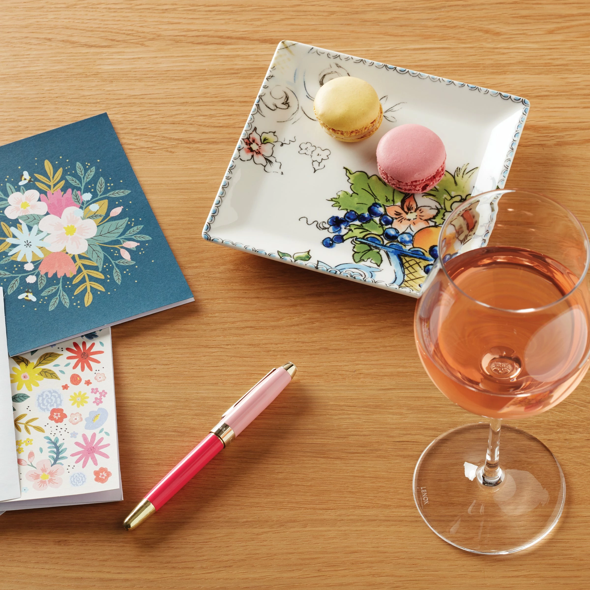 Lenox Autumn Studio 4-Piece Square Party Plate Set