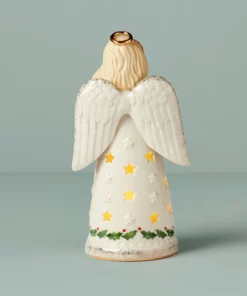Lenox Holiday Angel Light-Up Figurine Décor