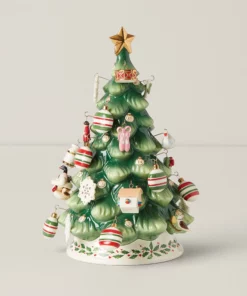 Lenox Treasured Traditions Advent Calendar Tree Set Décor