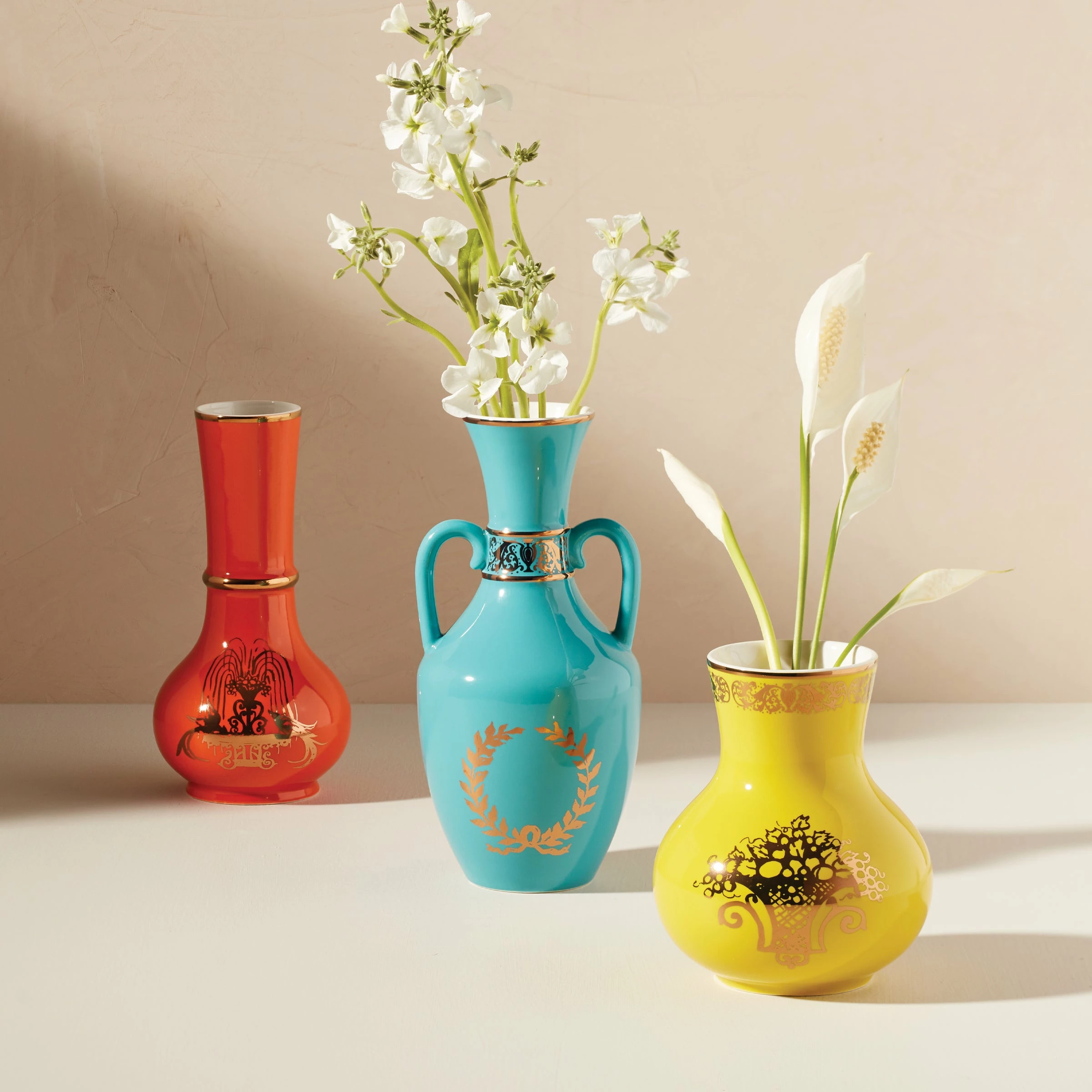 Lenox LX Remix Orange Vase Home Décor