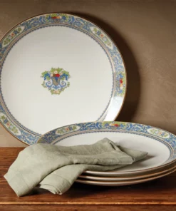 Lenox Autumn White 4-Piece Dinner Plate Set