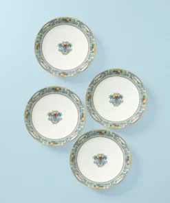 Lenox Autumn White 4-Piece Accent Plate Set