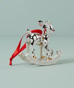 Lenox 2022 Baby's First Christmas Rudolph Ornament Annuals