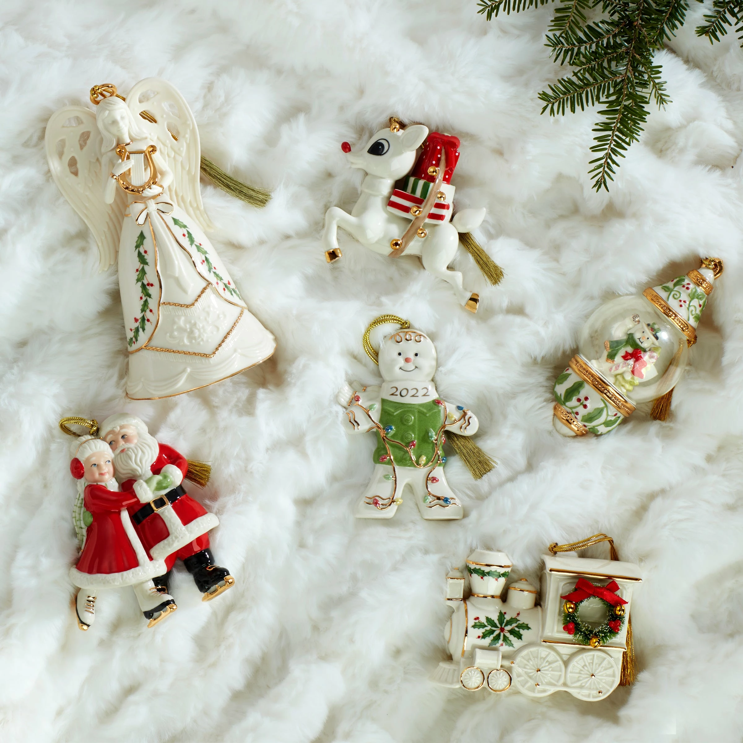 Lenox Annuals 2022 Holiday Train Ornament