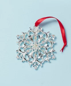 Lenox Annuals 2022 Snow Majesty Ornament