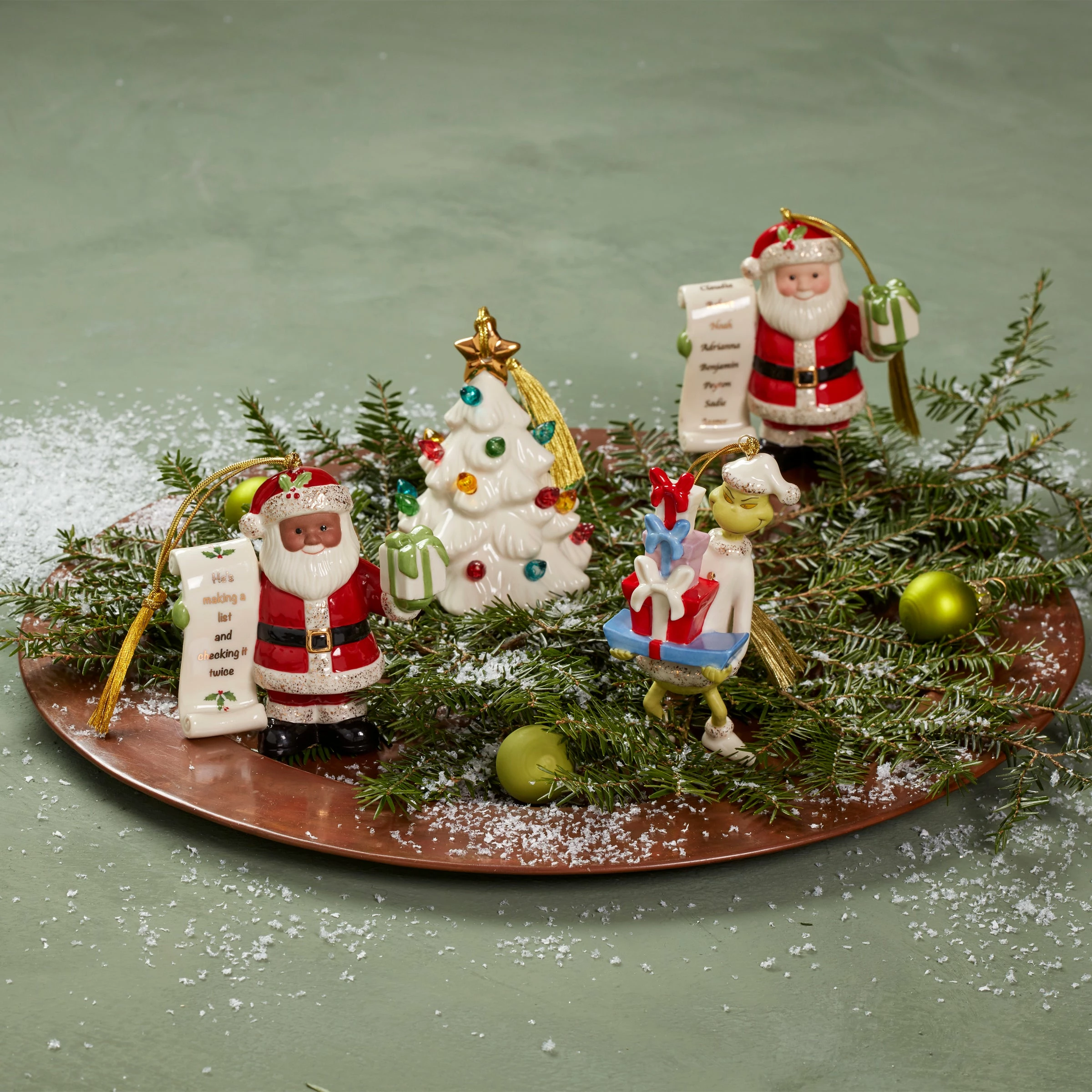 Lenox Personalized Ornaments Our Family Pickle Ornamentâ„¢