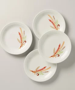 Lenox Profile Harvest 4-Piece Accent Plate Set Dinnerware