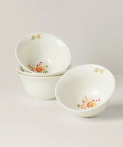 Lenox Profile Harvest 4-Piece All-Purpose Bowl Set Dinnerware