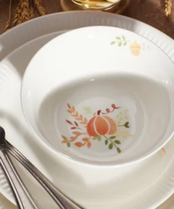 Lenox Profile Harvest 4-Piece All-Purpose Bowl Set Dinnerware