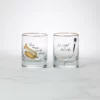 Kate Spade Manhattan, Please Double Old Fashioned Glass Set