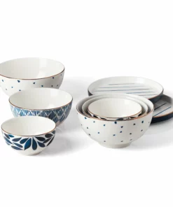 Lenox Blue Bay 8pc Luna Nesting Set Sets