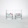 Kate Spade Celebrate 2-Piece Double Old Fashioned Glass Set Drinkware