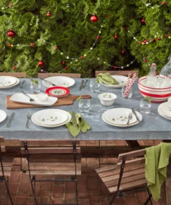 Lenox Profile Snow Day 12-Piece Dinnerware Set