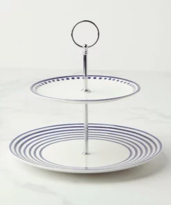 Kate Spade Dinnerware Charlotte Street 2-Tier Server
