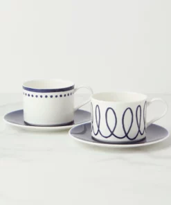 Kate Spade Charlotte Street Cup & Saucer Set