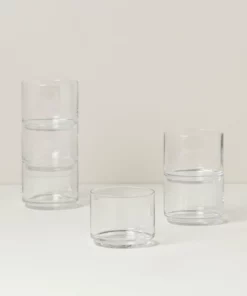Lenox Drinkware Tuscany Classics Stackable 6PC Short Glasses
