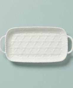 Lenox Wicker Creek Handled Tray