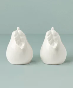 Lenox Wicker Creek Pear Salt & Pepper Set