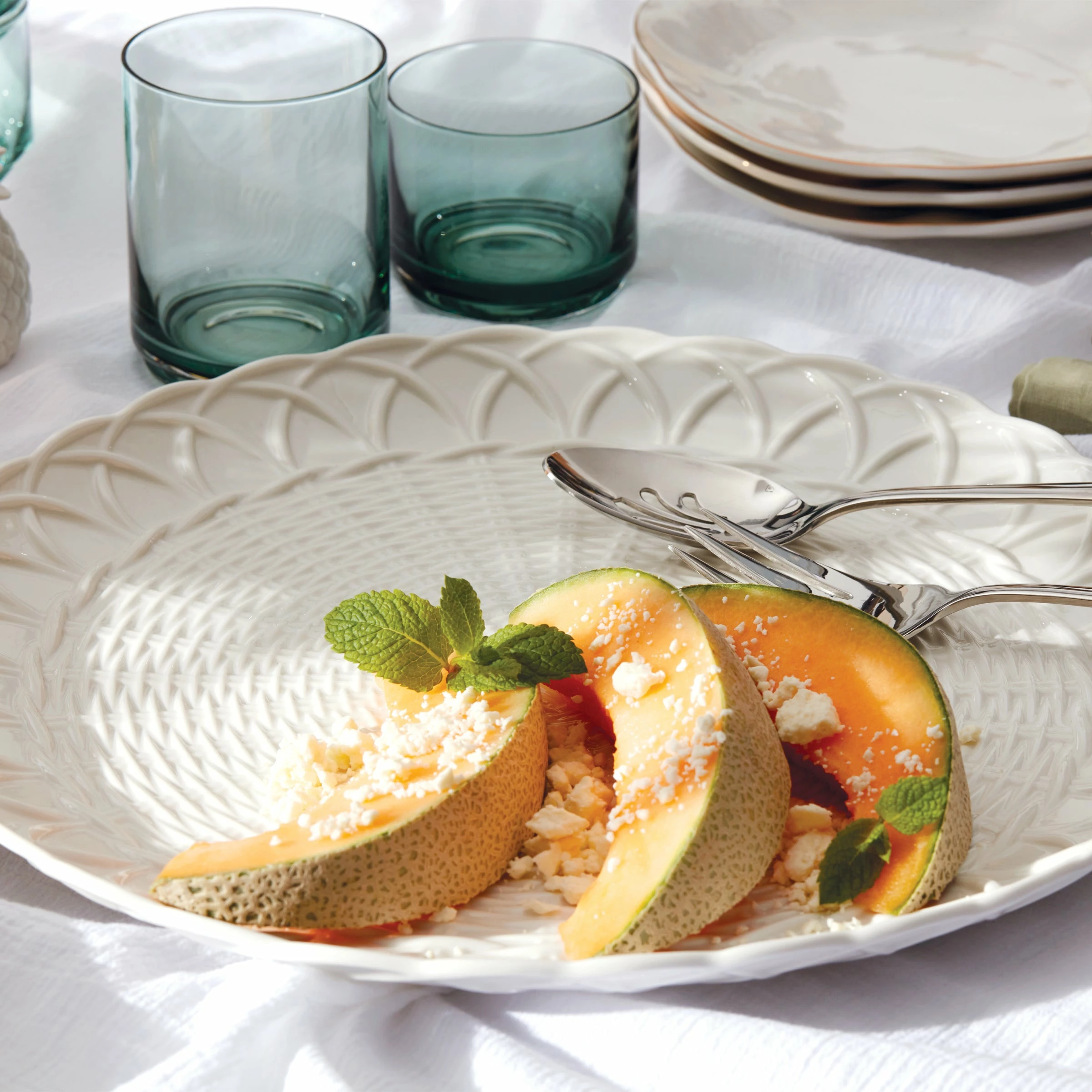 Lenox Drinkware Tuscany Classics Stackable 4-Piece Tall Glasses