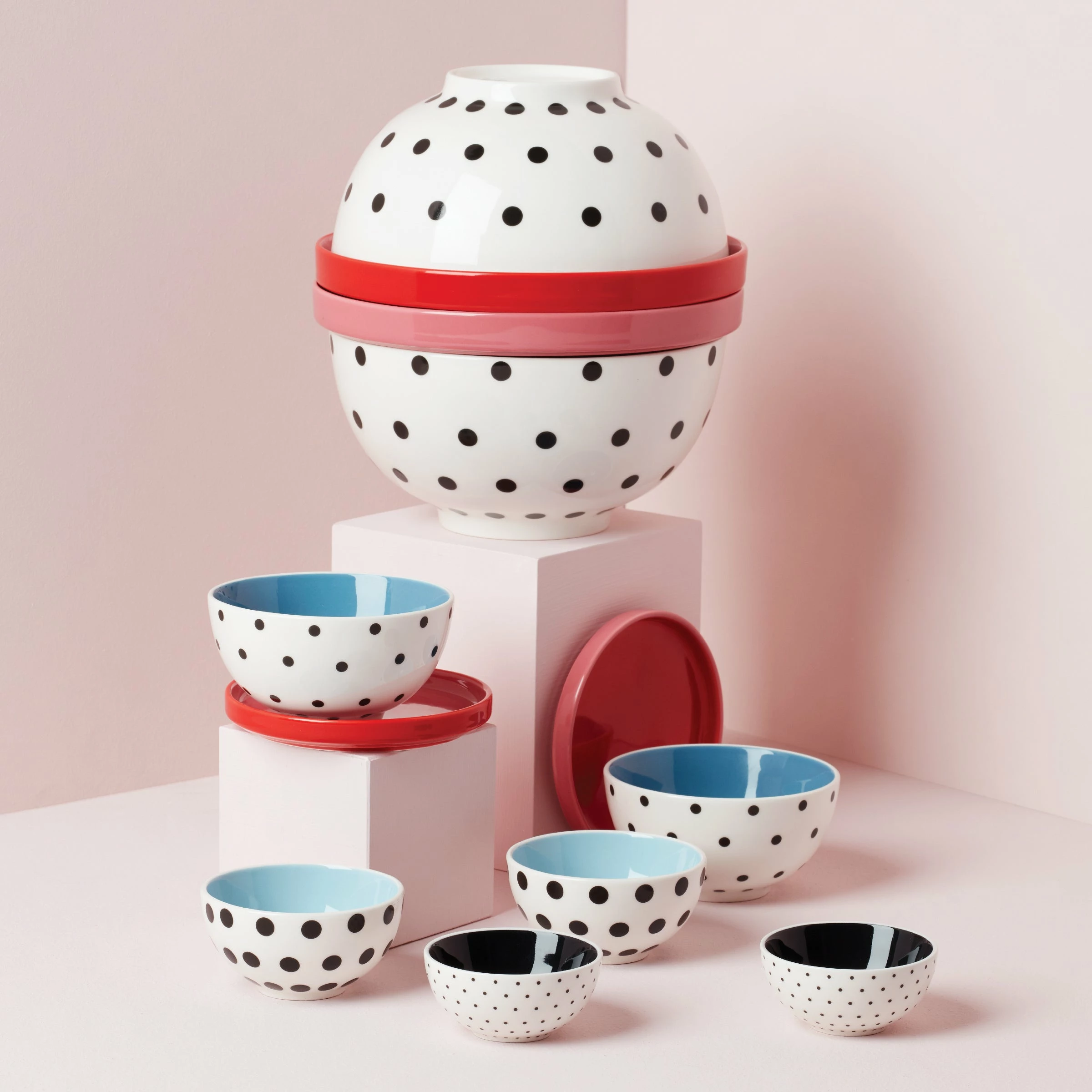 Kate Spade On The Spot 8pc Mini Nesting Set Dinnerware