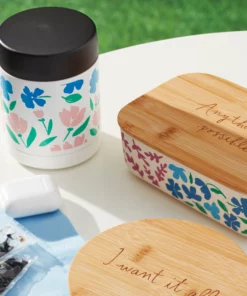 Kate Spade Floral Fields Container, S/2 Kitchen