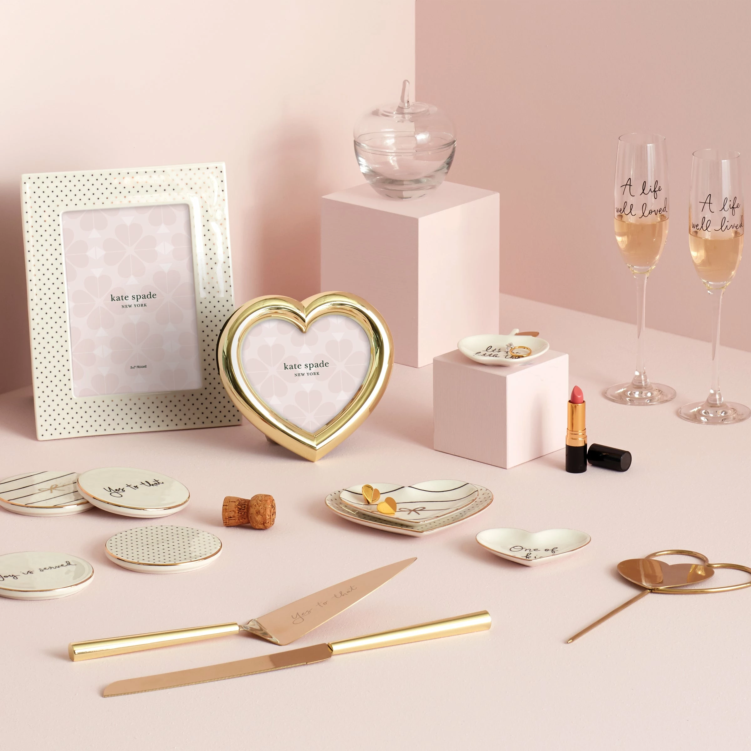 Kate Spade Charmed Life 5x7 Frame