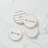Kate Spade New Arrivals Charmed Life 4pc Coasters