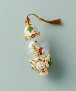 Lenox New Arrivals Santa Globe Ornament
