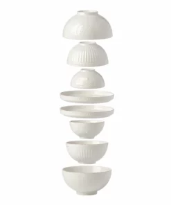 Lenox French Perle 8pc Luna Nesting Dinnerware Set