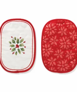 Lenox Holiday Handpaint Stripe Pot Holder Dinnerware