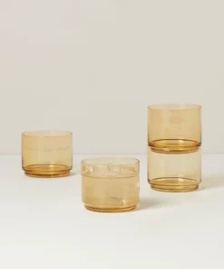 Lenox Tuscany Classics Stackable 4-Piece Short Glasses