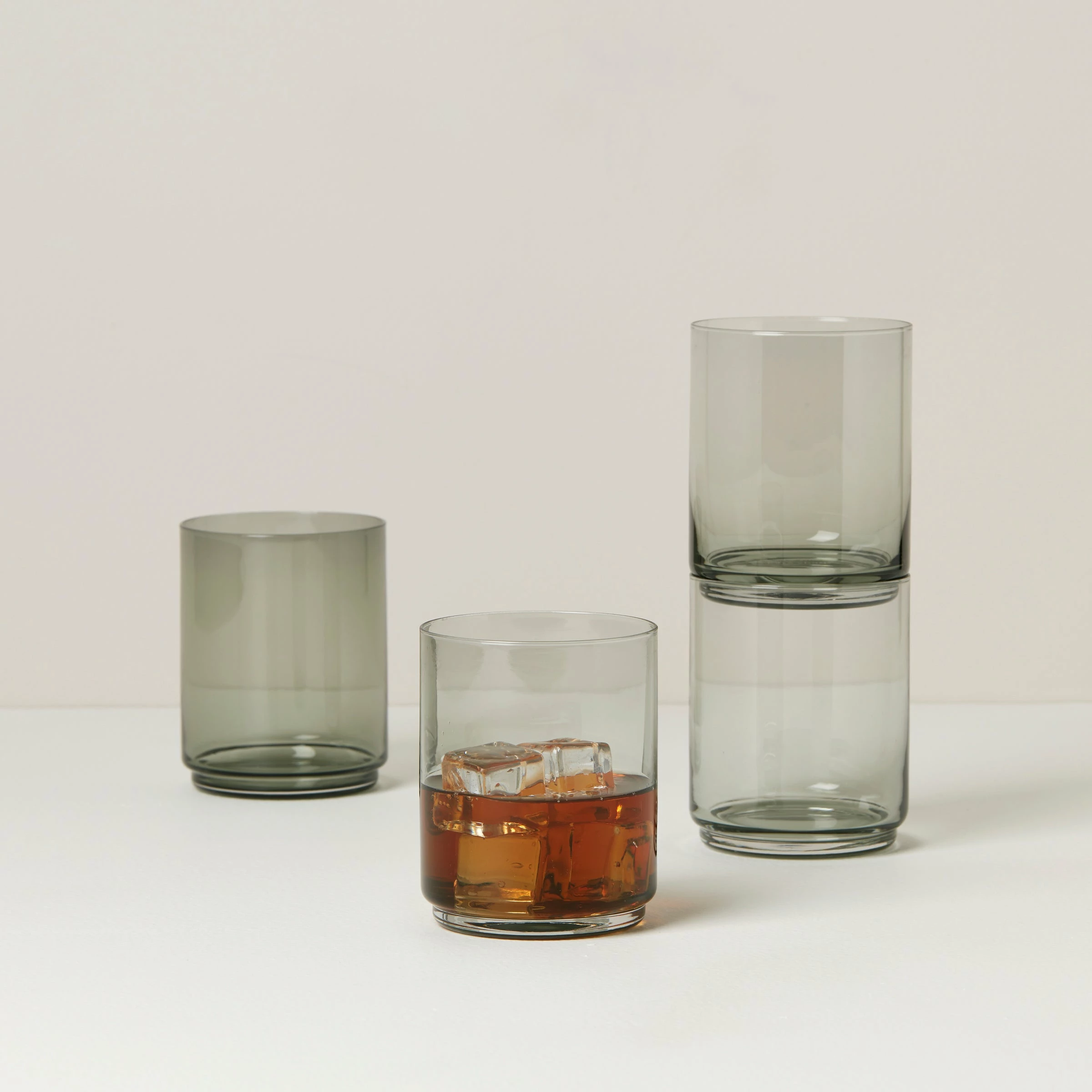 Lenox Drinkware Tuscany Classics Stackable 4-Piece Tall Glasses