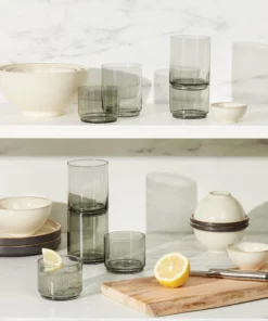 Lenox Drinkware Tuscany Classics Stackable 4-Piece Tall Glasses