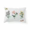 Lenox Butterfly Meadow Floral Study Pillow 14x20