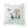Lenox Butterfly Meadow Welcome Friends Pillow 18x18 Home Décor